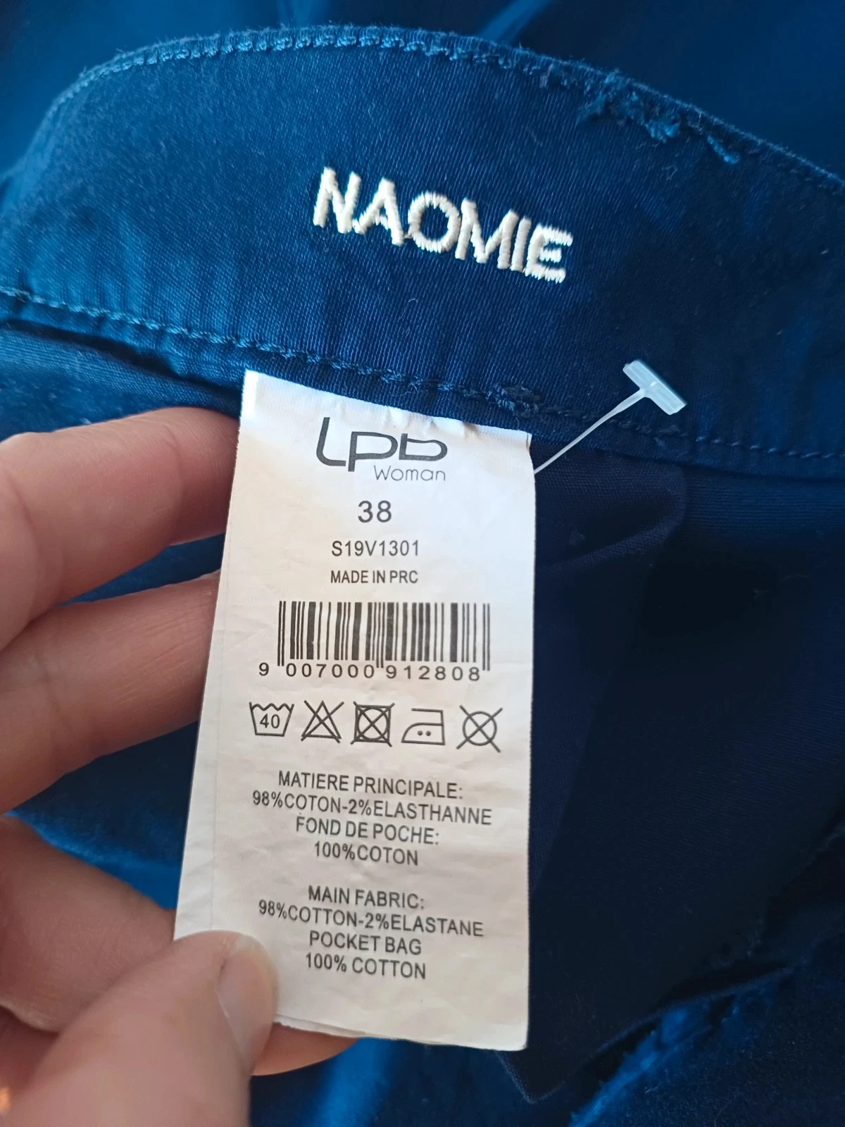 Calça social Lpb woman azul marinho tamanho 38 – photo 8